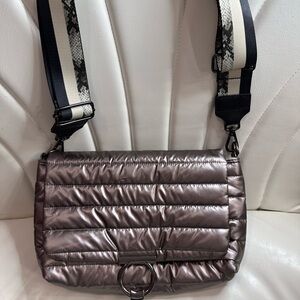 THINK ROYLN Metallic Crossbody Bag